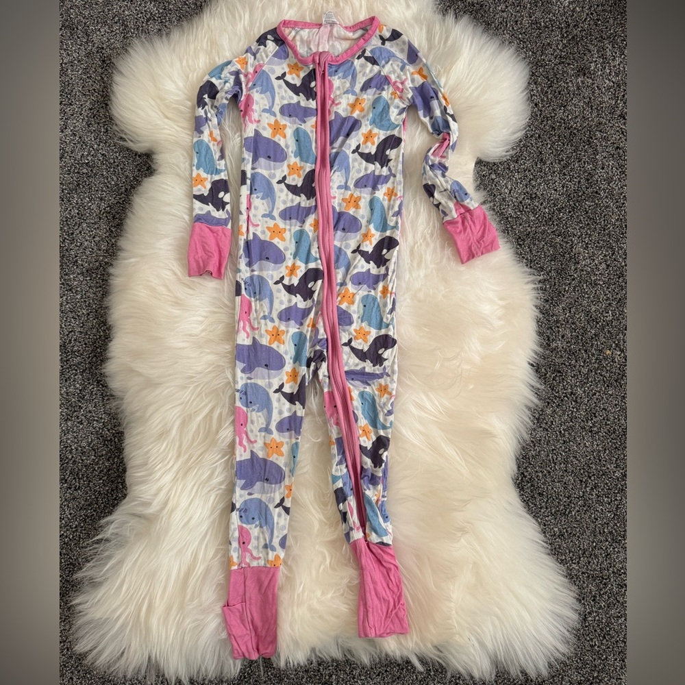 Bamboo Whale Sleeper Pajamas